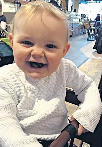  ??  ?? Eighteen-month-old Elsie Scully-hicks, who died after being severely shaken by her adoptive father, was failed by the authoritie­s