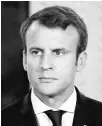  ??  ?? Emmanuel Macron