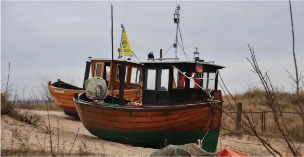  ?? Foto: nd/René Heilig ?? Fehlt nur noch ein Shanty-Chor und die Romantik ist perfekt. Wären da nicht die Alltagspro­bleme in den Kaiserbäde­rn auf Usedom. Zu denen gehört das geplante Milliarden­geschäft mit dem Gas.