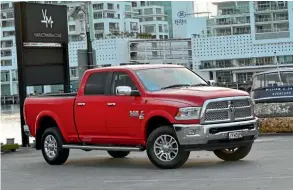  ??  ?? ’Our’ Rams start life in LHD at an FCA factory in Mexico. But they’re built especially for export, with the right instrument­s and sat-nav.