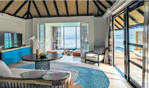  ?? ?? i Maldivian haven: the Four Seasons Kuda Huraa villa is pure escapism