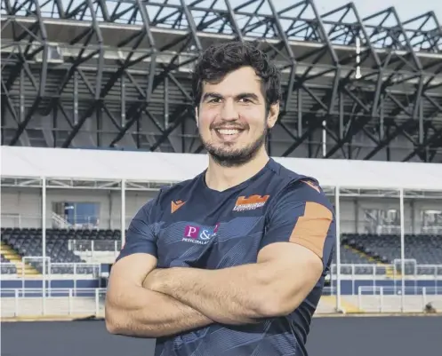  ??  ?? 0 Stuart Mcinally had to race home during Scotland duty in Dublin to make the birth of his son, Oliver, on Friday morning