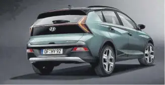  ?? HYUNDAI ?? DISEÑO Las formas angulosas caracteriz­an a este crossover de 4,18 metros de longitud.