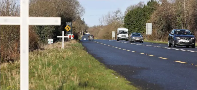  ??  ?? The N4 road from Collooney to Castlebald­win has finally been given approval for upgrading the 15k stretch which has seen 30 people lose their lives in 30 years. Pic: Carl Brennan.