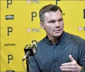  ?? Matt Freed/Post-Gazette ?? For GM Ben Cherington, timing was everything in the trade Monday of Starling Marte.