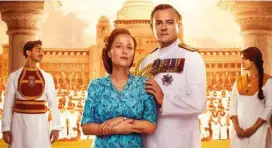  ??  ?? Hugh Bonneville and Gillian Anderson in Viceroy’s House
