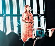  ??  ?? Queen of twee: filled with unexpected joy, Feist showed that it’s still possible to make a genuine connection with an audience