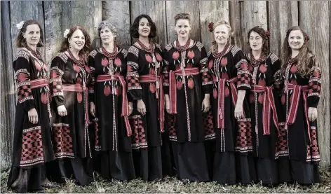  ?? KITKA.ORG ?? The Eastern European all-woman ensemble Kitka is lending its talents to a musical collaborat­ion Friday in Grace Cathedral called The Eve of the March.