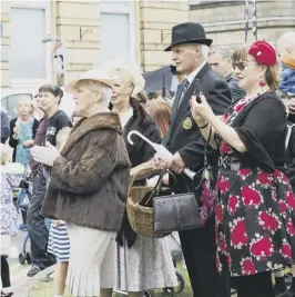  ?? ?? CLOCKWISE FROM LEFT: Halifax Gala, Hebden Bridge Vintage Weekend, Brighouse 1940s Weekend.