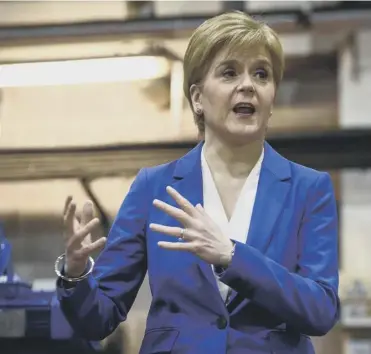  ?? PICTURE; GETTY IMAGES ?? 0 Nicola Sturgeon says she has the drive and energy to do the job