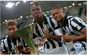  ??  ?? Scudetto…Coman was a title winner in his only full season with Juventus