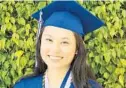  ??  ?? Sophia Zheng, salutatori­an at American Heritage School’s Palm Beach County campus.