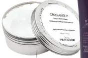  ??  ?? We Are Paradoxx Crushing It Scalp + Body Scrub, €36. Celtic sea salt and nutrifying oils restore and condition the hair while gently scrubbing away
dead skin.