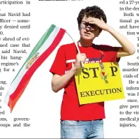  ?? File/AFP ?? Iran has executed several highprofil­e prisoners, including wrestler Navid Afkari, drawing global condemnati­on.