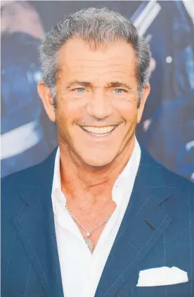  ?? Photo / Invision/AP ?? Mel Gibson, who grew up in Sydney, has suffered irreparabl­e damage to his career over the years.