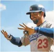  ?? KAREEM ELGAZZAR, THE CINCINNATI ENQUIRER ?? The Dodgers’ Adrian Gonzalez hit three home runs Monday vs. the Reds.