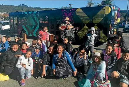  ??  ?? Glenview School students were among the first users of Te Pahi, which hit the road last year.