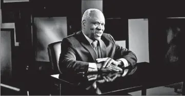  ?? MANIFOLD PRODUCTION­S, INC. ?? Supreme Court Justice Clarence Thomas appears in the film “Created Equal: Clarence Thomas in His Own Words.”