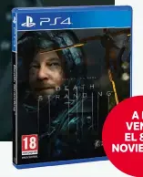  ??  ?? A LA VENTA EL 8 DE NOVIEMBRE