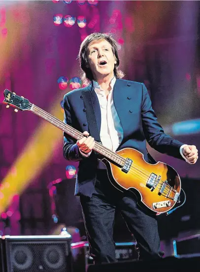  ?? Jeden z neplodnějš­ích autorů. Paul McCartney dodnes do značné míry těží z tvorby pro Beatles. FOTO REUTERS ?? Sir Paul,