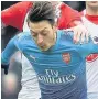  ??  ?? NEW OFFER Arsenal still hope to tempt Ozil to stay