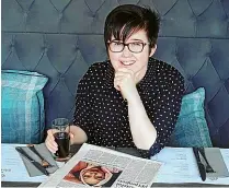  ?? AP ?? Lyra McKee is being praised as ‘‘an outstandin­g individual’’ whose potential was snuffed out. She rose to fame with a moving blog post describing the struggle of growing up gay in Belfast.