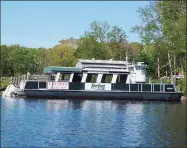  ?? RiverQuest / Contribute­d photo ?? RiverQuest in Haddam has resumed its cruises just in time for the fall season.