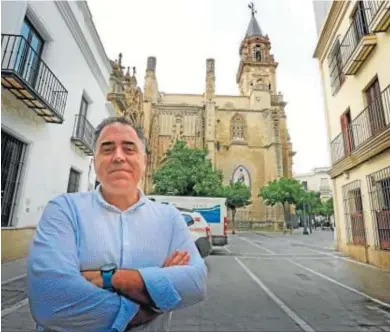  ?? PASCUAL ?? Rafael Jorge Racero presidriá la hermandadd de San Migeul en los próximos cuatro años. .