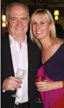  ??  ?? Affair: Rick Stein with his second wife Sarah Burns
