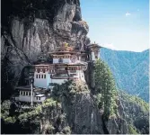  ?? MYBHUTAN ?? The Tiger’s Nest is a sacred Buddhist monastery and one of the most popular cultural sites of the tiny Himalyan nation.