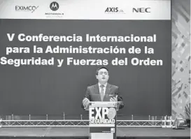  ?? ESPECIAL ?? José Luis Calderón González, director comercial de EXIMCO.