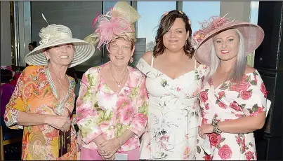  ?? ?? Winners of the 2020 Fashions on the Field at ClubMulwal­a.