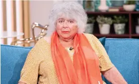  ?? Photograph: S Meddle/ITV/Shuttersto­ck ?? Miriam Margolyes said she was ‘relieved I got to work on Doctor Who before I died’.