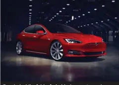  ?? FOTO: TESLA ?? De mindre biler falder forholdsvi­s meget, men i kroner og ører falder Tesla mest. Den billigste Model S koster således nu 174.000 kr. mindre end før og lander på 777.000 kr.