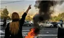  ?? FOaO: AP/aa ?? ■ Iran har skakats av protester sedan den 16 september. Arkivbild.