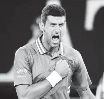  ?? FFOTO: AFP ?? > El serbio Novak Djokovic buscará repetir su título en el Mutua Madrid Open.