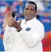  ?? JOHN RAOUX/ASSOCIATED PRESS ?? Interim UF coach Randy Shannon said he expects the Gators and Seminoles to do the rivalry justice.