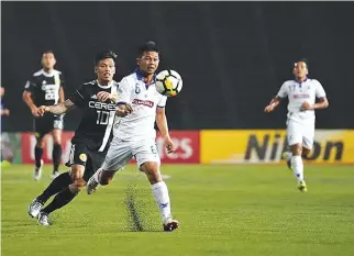  ??  ?? CERES-NEGROS FC continue to lord in Group F of the AFC Cup with a 4-0 win over Thanh Hoa of Vietnam on April 11.