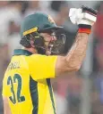  ??  ?? KEY MAN: Glenn Maxwell.