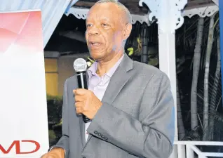  ??  ?? Managing Director of Pioneer Manufactur­ing Distributi­on Company, Alfred Thomas.