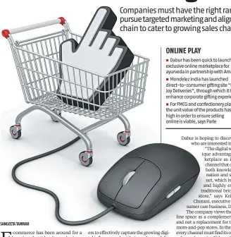  ??  ?? Digital is going to influence $45 billion (40 per cent) of FMCG consumptio­n by 2020: Google India and BCG