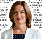  ?? ?? FEARS: MP Lucy Allan will raise it in Parliament