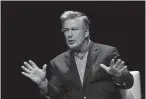  ?? Tribune News Service ?? ■ “Sundays With Alec Baldwin” premiered Sunday.