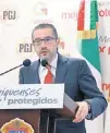  ??  ?? Trabajo conjunto.
El fiscal Alejandro Gómez Sánchez afirmó que mantienen coordinaci­ón con la Semar y Sedena para inhibir la delincuenc­ia.