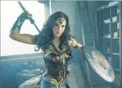  ?? Clay Enos Warner Bros. ?? THE NEW “Wonder Woman” movie is led by Gal Gadot as the mighty Amazonian princess.