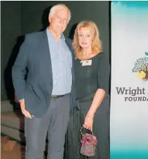  ?? Photo / NZME ?? Wayne and Chloe Wright in 1996 founded what would become BestStart. The Wright family were this year confirmed as the primary backers of Sean Plunket’s online radio station The Platform.