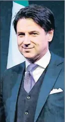  ?? FILIPPO MONTEFORTE / AFP ?? Giuseppe Conte