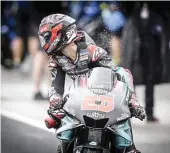  ?? MOTOGP ?? TUMPUAN: Fabio Quartararo menjadi andalan Petronas Yamaha untuk merebut gelar tim independen terbaik MotoGP 2019 pada GP Malaysia akhir pekan ini.