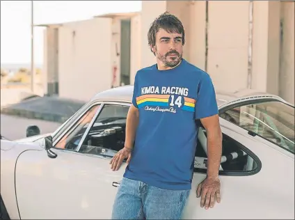  ?? FOTO: EFE ?? Fernando Alonso anunció la expansión de su marca de ropa y complement­os Kimoa en Estados Unidos