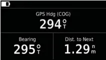  ??  ?? Garmin’s Nautix in-view display clips onto the temples of most eyeglasses or sunglasses and is designed to provide at-aglance access to networked systems data such as heading, speed and bearing to a waypoint — all feedback that can help you adjust sail trim or course on the fly.